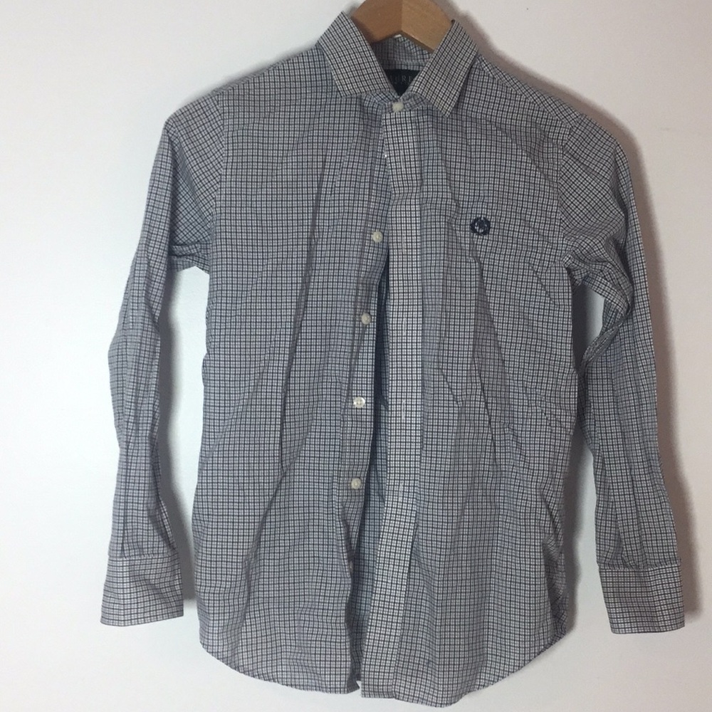 Lauren Ralph Lauren Plaid Button Down Shirt Sz 12